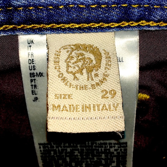 Diesel Jeans 29 waist 32 length.